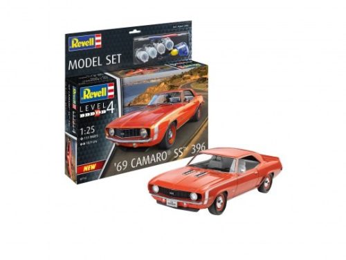 Revell 67712 Model Set '69 Camaro SS 1/25 (67712) autó makett