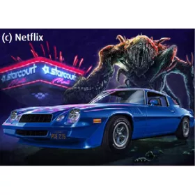   Revell 67728 Model Set Stranger Things Billy‘s Chevy® Camaro™ 1/24 (67728) autó makett