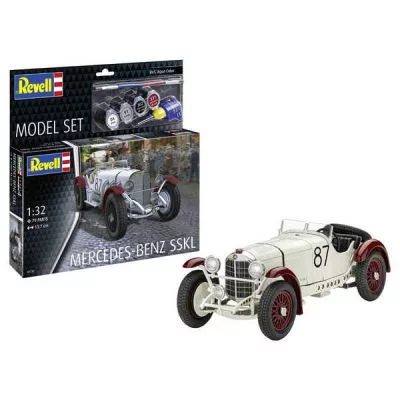 Revell 67737 Model Set Mercedes-Benz SSKL 1/32 (67737) autó makett