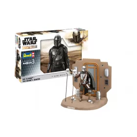   Revell 6784 Star Wars The Mandalorian: The Bounty Hunter 1/9 (06784) makett