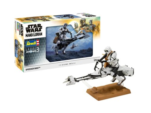 Revell 6786 Star Wars The Mandalorian: Speeder Bike™ 1/12 (06786) makett