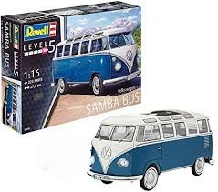 Revell 7009 VW Typ 2 T1 Samba Bus 1/16 (07009) autó makett