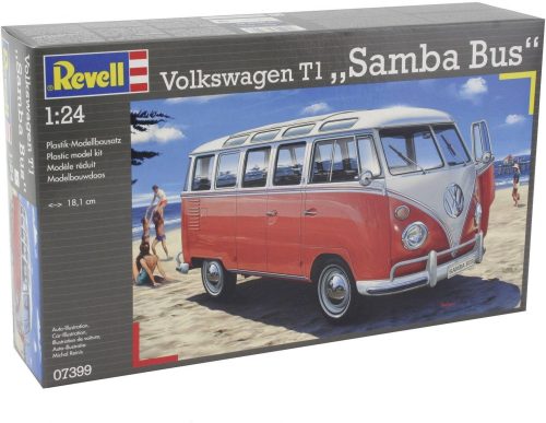 Revell 7399 Volkswagen T1 'Samba Bus' 1/24 (07399) autó makett