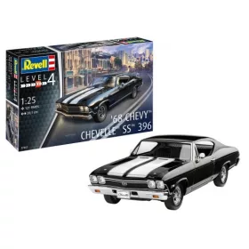 Revell 7662 1968 Chevy Chevelle 1/25 (07662) autó makett