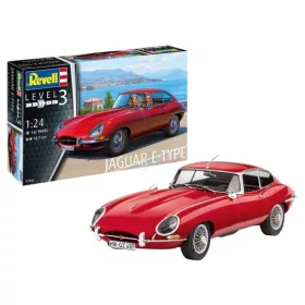 Revell 7668 Jaguar E-Type (Coupé) 1/24 (07668) autó makett