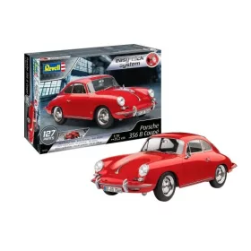   Revell 7679 Porsche 356 Coupe Easy-Click 1/16 (07679) autó makett