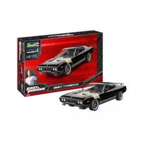   Revell 7692 Fast & Furious Dominics 1971 Plymouth GTX 1/24 (07692) autó makett