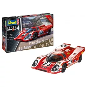  Revell 7709 Porsche 917K Le Mans Winner 1970 1/24 (07709) autó makett