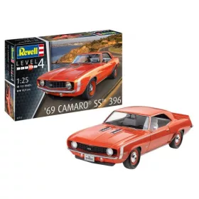Revell 7712 69 Camaro SS 1/25 (07712) autó makett