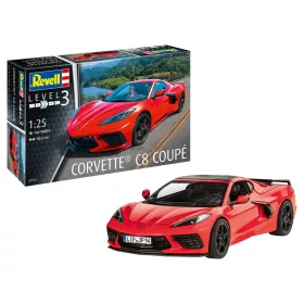 Revell 7714 Corvette C8 Coupé ® 1/25 (07714) autó makett