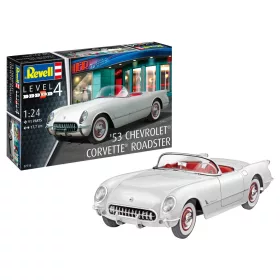 Revell 7718 1953 Corvette Roadster 1/24 (07718) autó makett