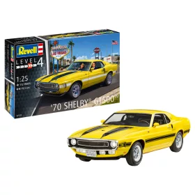   Revell 7729 70 Shelby Mustang GT 500 1/24 (07729) autó makett