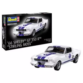   Revell 7736 1966 Shelby GT 350 R "Stirling Moss" 1/24 (07736) autó makett