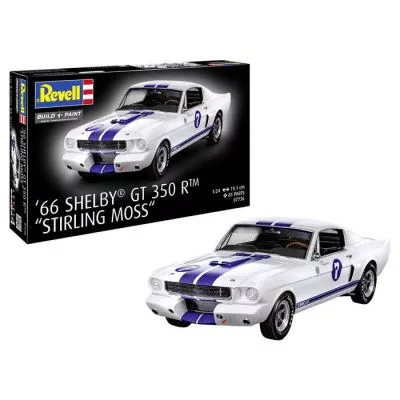 Revell 7736 1966 Shelby GT 350 R "Stirling Moss" 1/24 (07736) autó makett