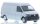 Rietze 11614 Volkswagen Transporter T6 LR/MD, dobozos, ezüst (253716) (H0)