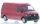 Rietze 11615 Volkswagen Transporter T6, LR/MD, piros (253717) (H0)