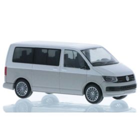   Rietze 11665 Volkswagen Transporter T6, rövid, fehér/világosszürke (250827) (H0)
