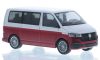 Rietze 11672 Volkswagen Transporter T6.1, rövid, ezüst/piros (250830) (H0)