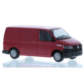   Rietze 11687 Volkswagen Transporter T6.1, rövid, dobozos, piros (250843) (H0)