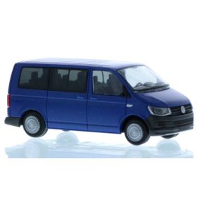   Rietze 11688 Volkswagen Transporter T6, rövid, kék (250844) (H0)