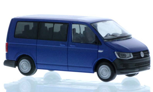 Rietze 11688 Volkswagen Transporter T6, rövid, kék (250844) (H0)