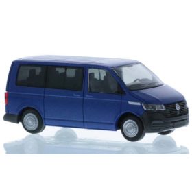   Rietze 11690 Volkswagen Transporter T6.1, rövid, metálkék (250846) (H0)