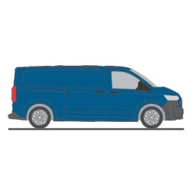  Rietze 11729 Volkswagen e-Transporter LR T7, dobozos, metál színben - kék (H0)