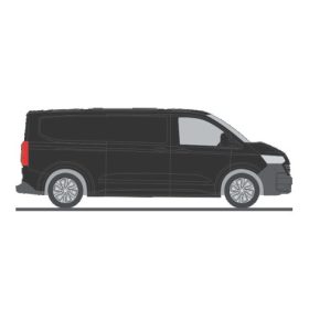   Rietze 11730 Volkswagen e-Transporter LR T7, dobozos, metál színben - fekete (H0)