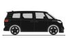 Rietze 21911 Volkswagen ID. Buzz People, metál színben - deep black (H0)