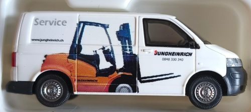 Rietze 31180 VW T5 "Jungheinrich" (CH) H0 1:87