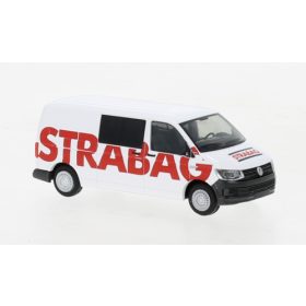   Rietze 32054 Volkswagen Transporter T6 busz, STRABAG (AT) (262387) (H0)