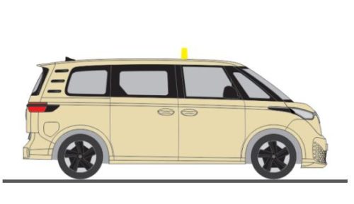 Rietze 32100 Volkswagen ID. Buzz People, Taxi (H0)