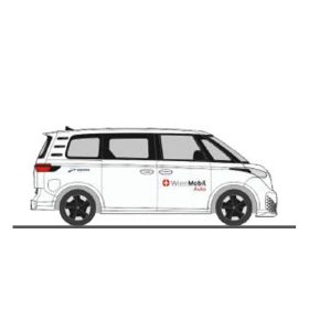 Rietze 32109 Volkswagen ID. Buzz People, WienMobil Auto (H0)
