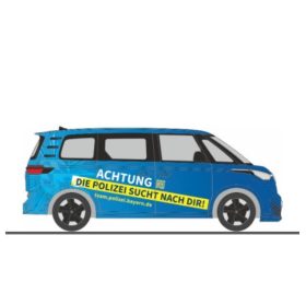 Rietze 51406 Volkswagen ID. Buzz People, Polizei Berlin (H0)
