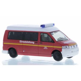   Rietze 51933 Volkswagen Transporter T5, tűzoltó, Werkfeuerwehr RWE Weisweiler (249233) (H0)