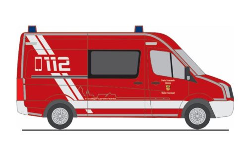 Rietze 53140 Volkswagen Crafter, FW Mühltal-Nieder Ramstadt (H0)