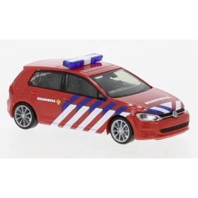   Rietze 53208 Volkswagen Golf VII tűzoltó, Brandweer (NL) (258334) (H0)