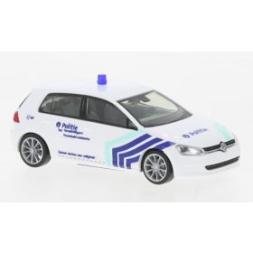 Rietze 53209 Volkswagen Golf VII, Politie (BE) (258335) (H0)