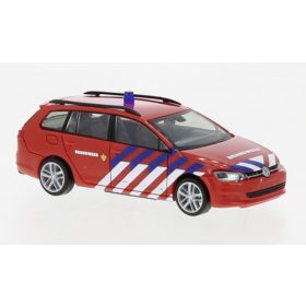   Rietze 53321 Volkswagen Golf VII Variant, tűzoltó, Brandweer (NL) (259762) (H0)