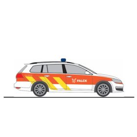   Rietze 53331 Volkswagen Golf VII Variant, Falck Rettungsdienst Hamburg (H0)