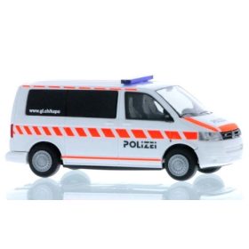   Rietze 53461 Volkswagen T5 Bus 2010, Kantonspolizei Glarus (248664) (H0)
