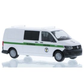   Rietze 53707 Volkswagen Transporter T6 LR, Vojenska Policie (CZ) (250869) (H0)