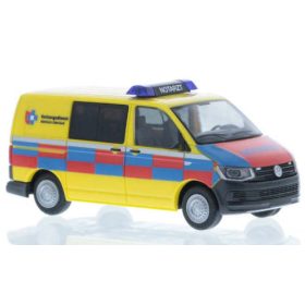   Rietze 53718 Volkswagen Transporter T6, Rettungsdienst Märkisch-Oderland (250856) (H0)