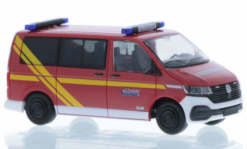 Rietze 53727 Volkswagen Transporter T6.1, Feuerwehr Wolfach (250859) (H0)