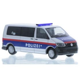   Rietze 53740 Volkswagen Transporter T6 LR, Polizei (AT) (250876) (H0)