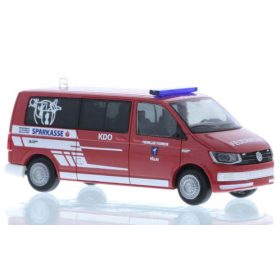   Rietze 53747 Volkswagen Transporter T6 LR, Feuerwehr Pöllau (AT) (250877) (H0)