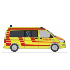 Rietze 53775 Volkswagen Transporter T6, Luxambulance (H0)