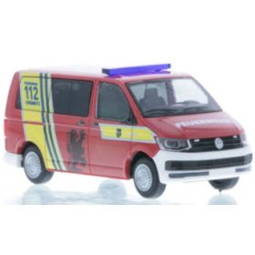   Rietze 53782 Volkswagen Transporter T6 Bus, Feuerwehr Chemnitz (252657) (H0)