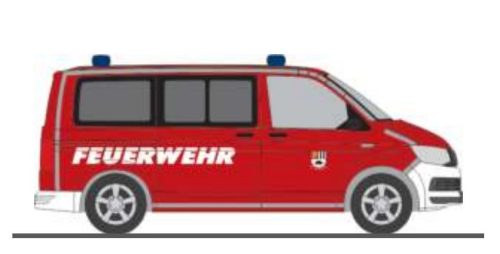 Rietze 53796 Volkswagen Transporter T6 Bus, FW Bad Berleburg (H0)