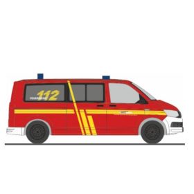 Rietze 53809 Volkswagen Transporter T6 Bus, FW Krefeld (H0)